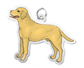 Dog - Yellow Labrador Retriever Charm
