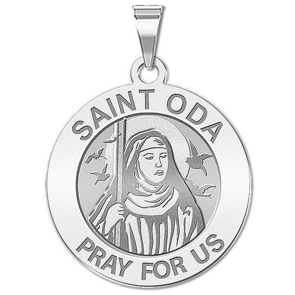 Saint Oda Religious Medal