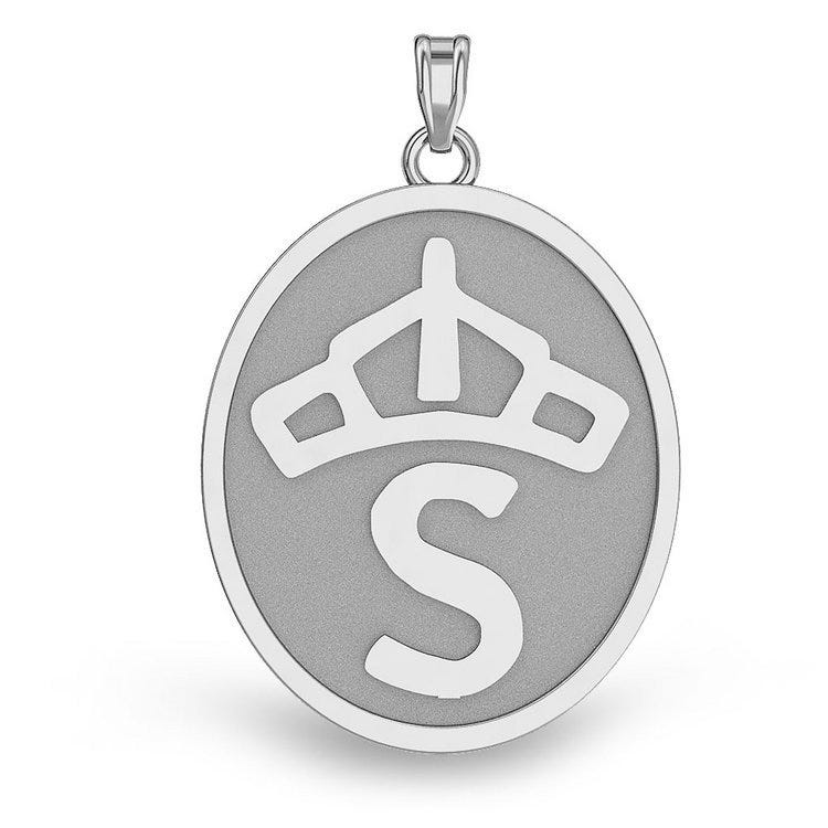 Swedish Warmblood Horse Breed Oval Medal