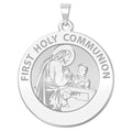 First Holy Communion Religious Medal For A Boy