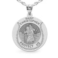 Saint Christopher Baseball Medal