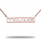 Usc Trojan Bar Necklace