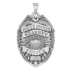 Personalized Nebraska Police Badge with Your Rank, Number & Department