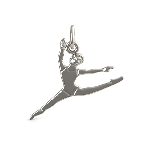 Leaping Ballet Dancer Charm