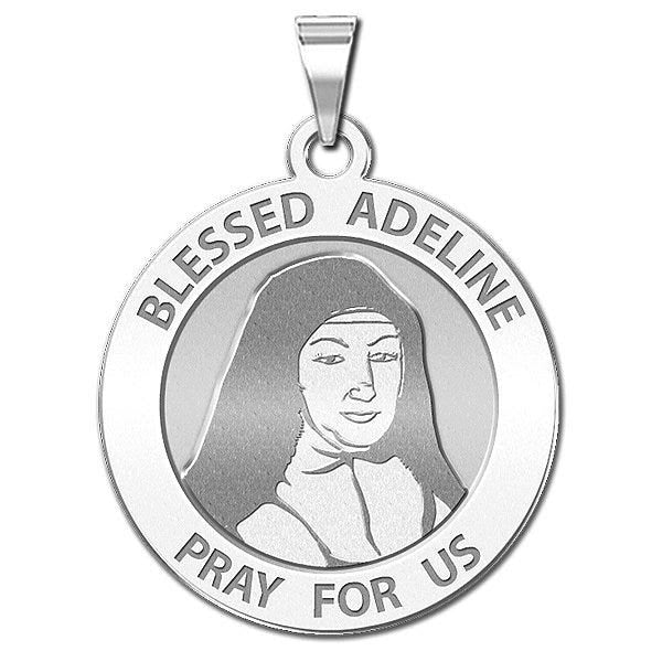 Blessed Adeline Round Religious Medal