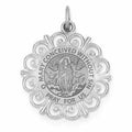 Round Filigree Immaculate Conception