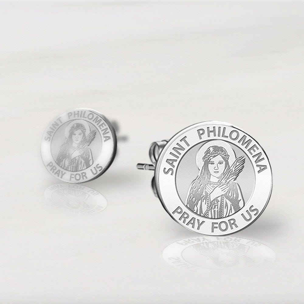 Saint Philomena Earrings