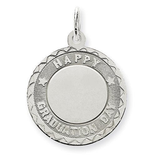 Happy Graduation Day Engravable Pendant Charm