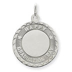 Happy Graduation Day Engravable Pendant Charm