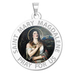 Saint Mary Magdalene Religious Medal "Color