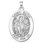 Saint Ruth Religious Medal - Oval