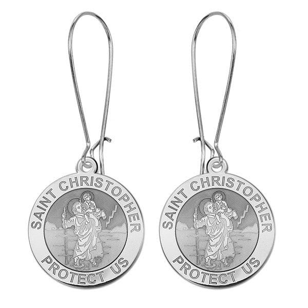 Saint Christopher Earrings