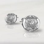 Pair of Saint Victor and Saint Corona Earrings