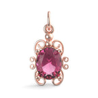 Filigree July Stone Charm(4764-007)