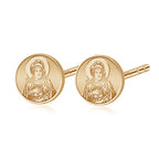 Pair of Saint Elizabeth Stud Earrings