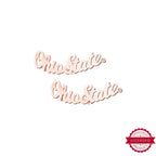 Pair of Ohio State Script Earrings