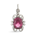 Filigree July Stone Charm(4764-007)