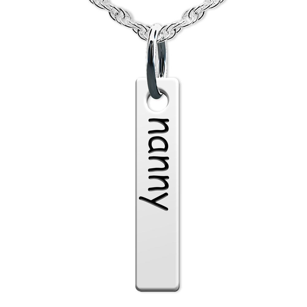 Nanny Tall Tag Charm