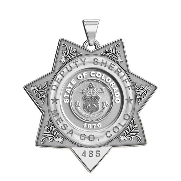 Personalized Colorado Deputy Sheriff Badge with Your Number