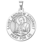 Saint Andrew Fournet Round Medal