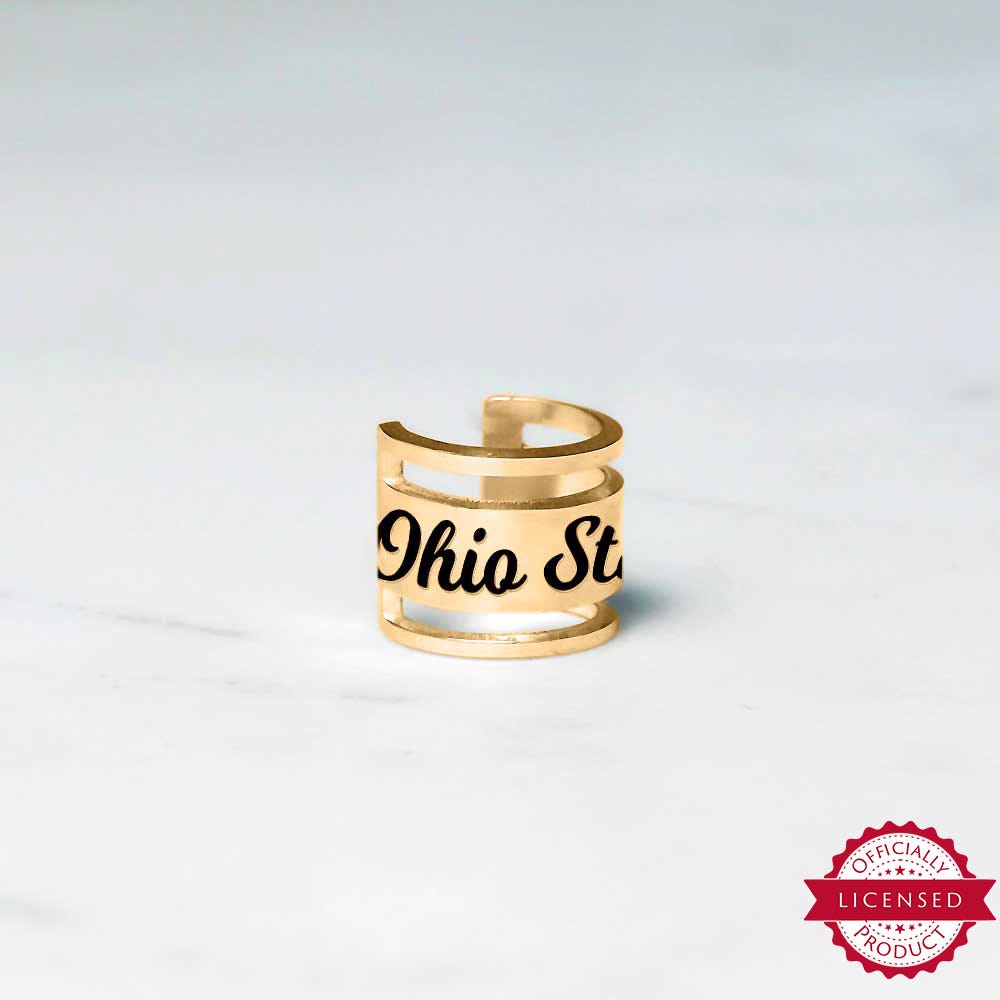 Ohio State University Cuff Earring