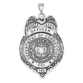 Personalized Wisconsin Corrections Badge with Your Number