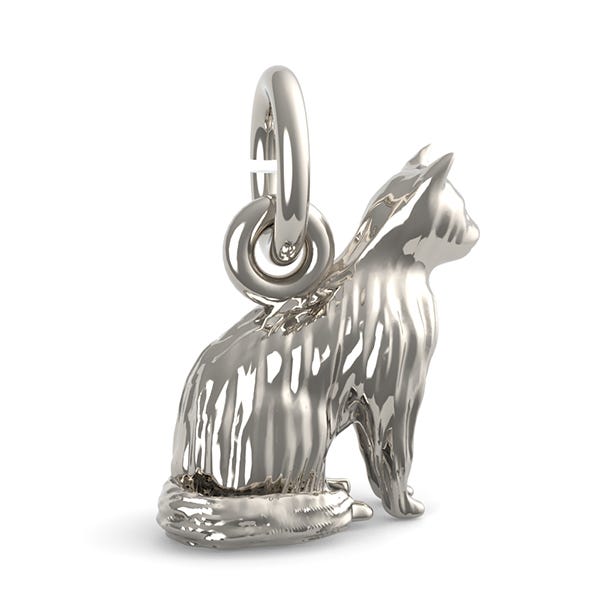 Sitting Cat Charm