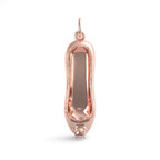 Ballet Slipper with Pearl Charm(8284)
