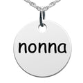 Nonna Round Disc Charm