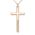 Personalized Cross With Name Etched