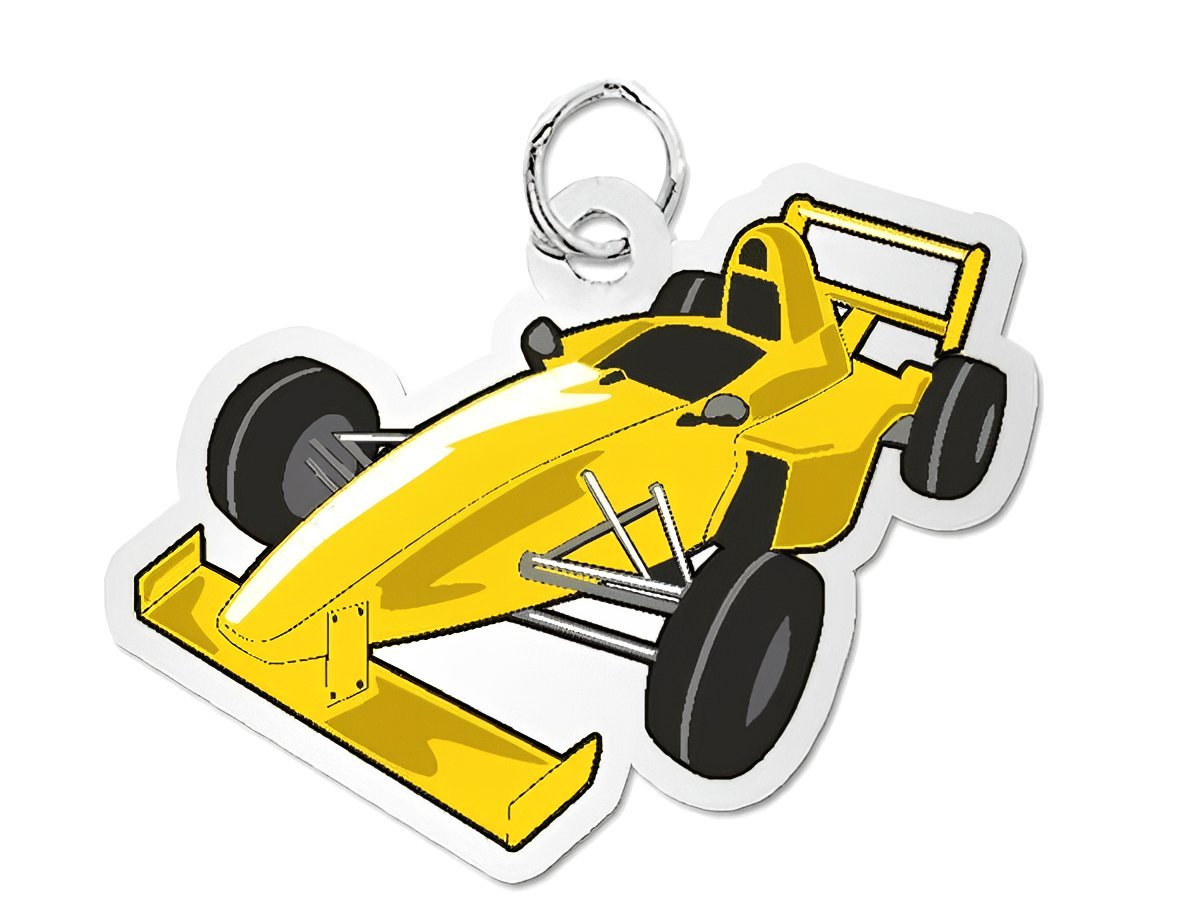 Racecar Charm