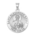 Saint Alexander Sauli Round Religious Medal