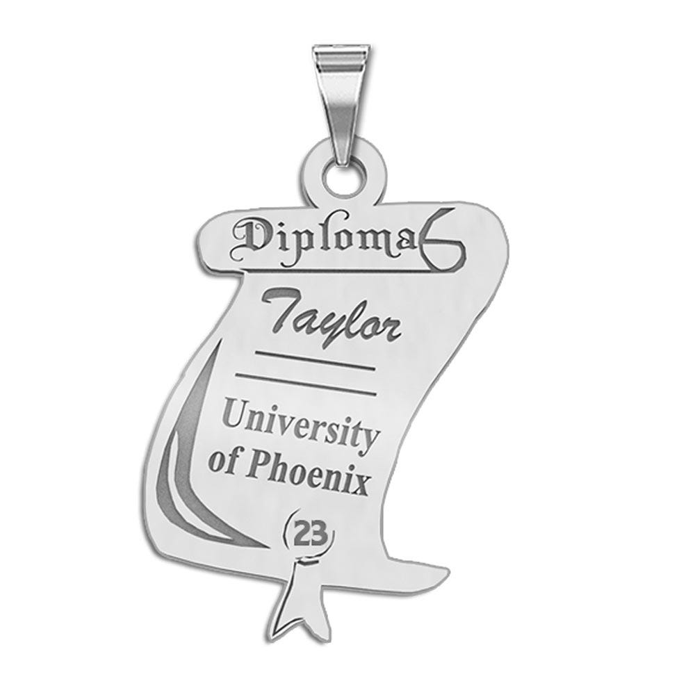 26' Custom Graduation Diploma Charm or Pendant