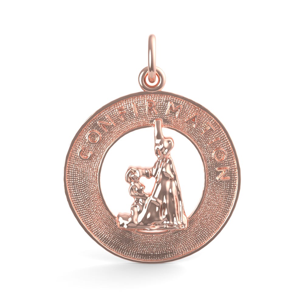 Confirmation Open Disc Charm