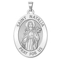 Saint Natalia Oval Religious Medal