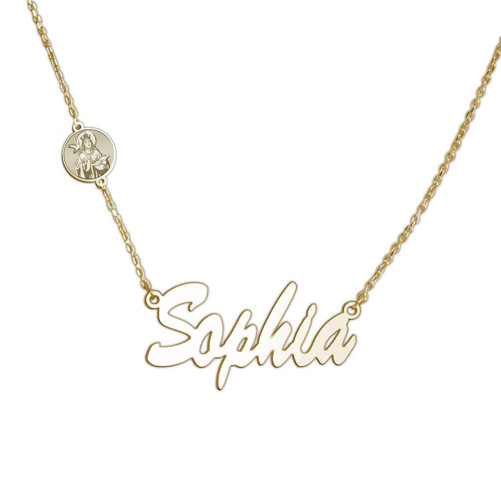 Teresa Of Avila Name Necklace