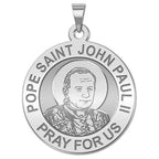 Pope Saint John Paul Ii (Younger Version) Religious Medal