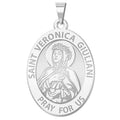 Saint Veronica Giuliani Oval Religious Medal