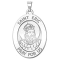 Saint Eric Oval Religious Medal