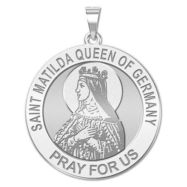 Saint Matilda Religious Medal