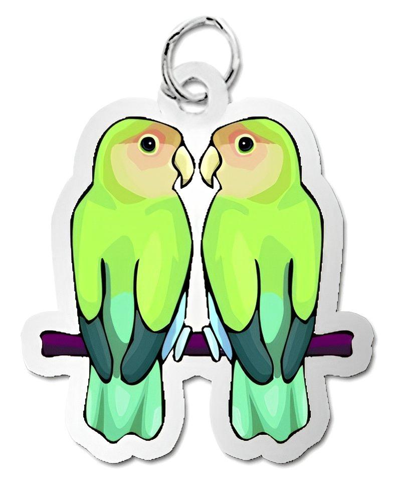 Lovebirds Charm