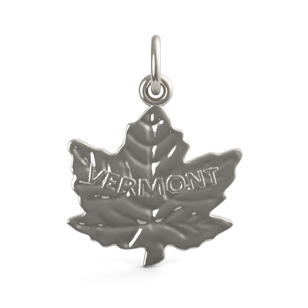 Vermont Maple Leaf Charm