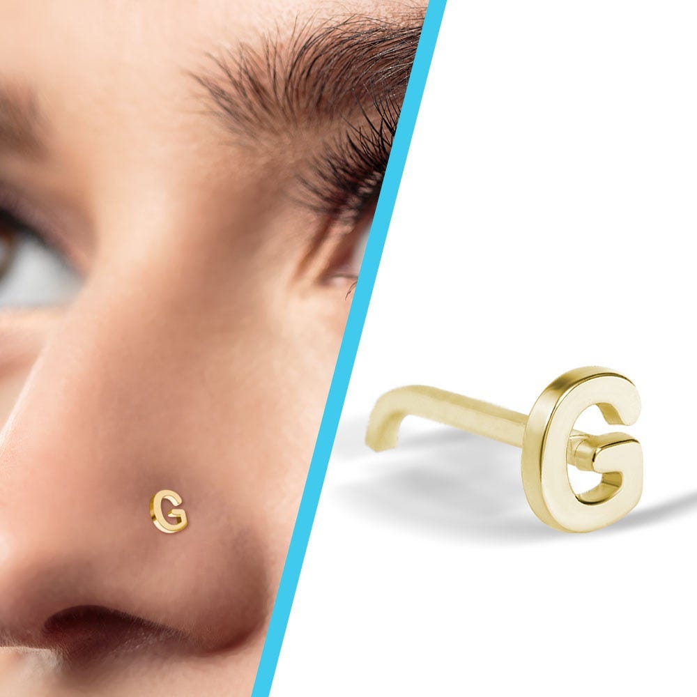 Initial Nose Ring