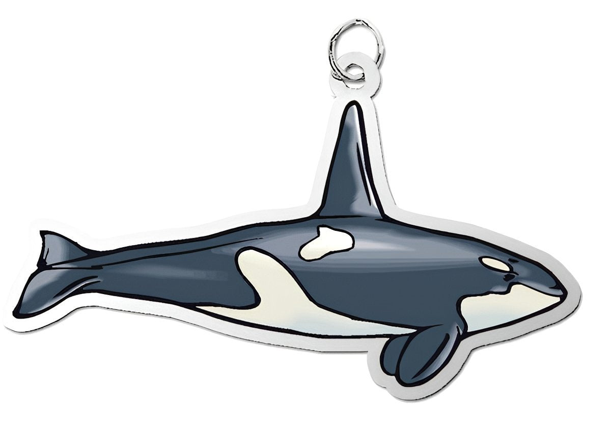 Whale - Orca Charm