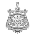 Personalized Puerto Rico Police Badge with Your Rank, Number & Department