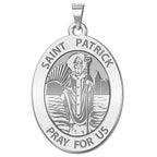 Saint Patrick Religious Medal Oval