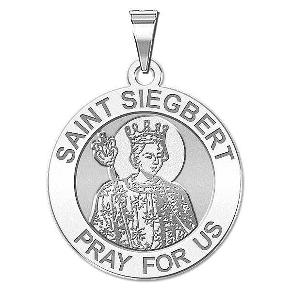 Saint Siegbert Religious Medal