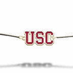 Usc Color Enamel Block Bracelet