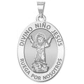 Divino Nino Jesus Oval Religious Medal
