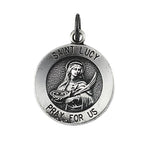 Saint Lucy Religious Medal